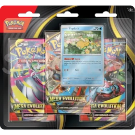 Pokémon TCG: ME01 - 3 Blister Booster - Psyduck