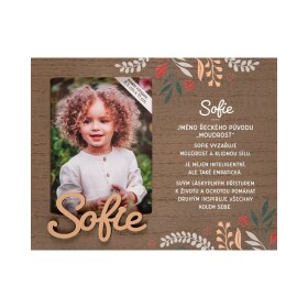 Fotorámeček se jménem - Sofie - Albi