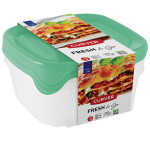Sada 3 boxů na potraviny čtverec 0.8l Fresh&go