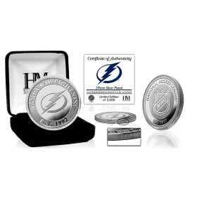 Mince Tampa Bay Lightning NHL Team Silver