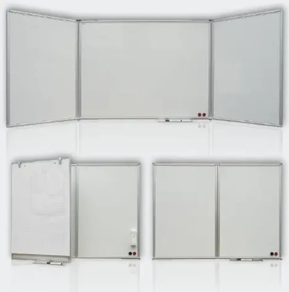 2x3 Triptych lakovaná magnetická rozkládací tabule 60x90-180cm / trojdílná (5907627312002)