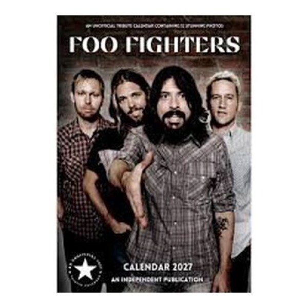 Kalendář 2027 - Foo Fighter A3