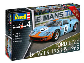 Revell Plastic ModelKit auto Ford GT 40 Le Mans 1968 1:24
