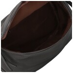 Stylová dámská koženková kabelko-ledvinka Ergitta Newa, tmavě šedá