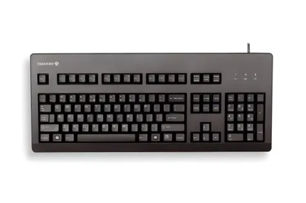 CHERRY G80-3000 MX Brown černá / Kancelářská klávesnice / drátová / USB / US layout (G80-3000LXCEU-2)