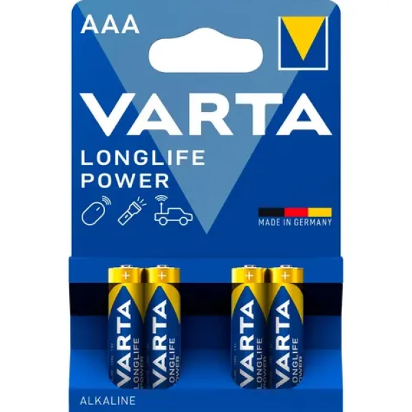 Varta Longlife Baterie AAA 40ks / 1.5V / alkalická / v boxu (489636)