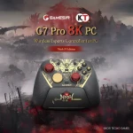 GameSir G7 Pro 8K Nioh 3 Edition černá / Herní ovladač / bezdrátový a drátový / USB-C / 8000Hz / pro PC