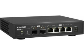 QNAP QSW-2104-2S / 6-Port Switch / 2 x 10GbE SFP+ / 4 x 2.5GbE RJ45 (QSW-2104-2S)
