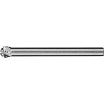 PFERD 21214183 frézovací kolík tvrdokov Špičatý kužel Délka 41 mm Vnější Ø 3 mm Pracovní délka 11 mm Ø hřídele 3 mm 1 ks