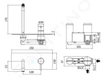 Nion Sprchové dveře pivotové dvoukřídlé L/P, 800 mm, Jika perla Glass, stříbrná/transparentní sklo H2562N10006681