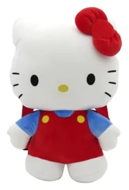 CYP Brand Hello Kitty plyšový batůžek / Batoh / Nastavitelné popruhy / 25x35x14 cm (MC37-103HKEPM)
