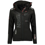 Zeměpisná oblast Norsko REINE BLACK-BLACK LADY Softshell 2601 DBC Black / Black (WW7043F/GN Black / Black)/wu8088 XL
