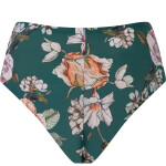 Dámské brazilky Tea Rose maxi - JULIMEX zelená XXL