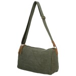 Trendy dámská crossbody kabelka Amida, tmavě zelená