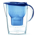 Brita Marella Cool Memo modrá / filtrační konvice na vodu / 2.4l / filtr: Maxtra+ Pure Performance (1039271)