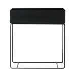 Ferm Living Stojan na květiny Plant Box Black, černá barva, kov