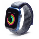 GEAR4 Sportovní řemínek Apple Watch 45/44/42mm modrá / Řemínek / Nylon / Voděodolný (705009518)