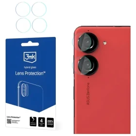 3mk Lens Protection / Sklo na fotoaparát / Asus Zenfone 10 / hybridní sklo / 4 ks