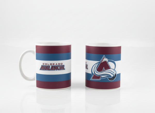 Great Branding Hrnek Colorado Avalanche NHL STRIPES (330ml)