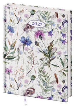 Diář 2027 týdenní B6 Vario Lyra - Meadow