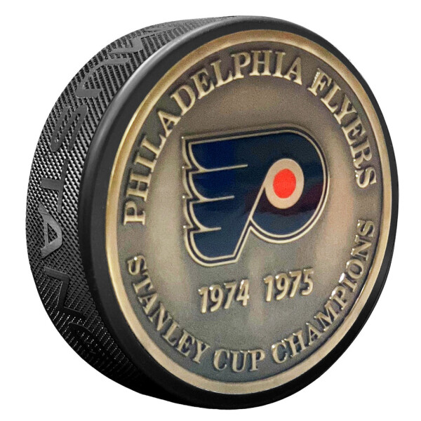 Mustang Puk Philadelphia Flyers NHL Stanley Cup Years Gold Medallion