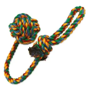 Dog Fantasy Hračka - přetahovadlo házecí barevné 55 cm (124-10185)