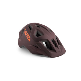 Cyklistická helma MET Eco burgundy/vínová 57-60