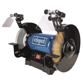 Dvoukotoučová bruska - kotouč/kartáč Scheppach SM 200 LB