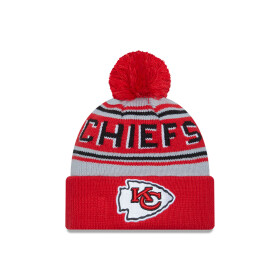 New Era Pánská zimní čepice Kansas City Chiefs NFL Pom Wordmark