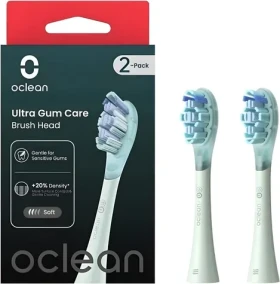 Oclean Ultra Gum Care UG01 zelená (2 ks) / Náhradní hlavice pro kartáčky Oclean (UG02)