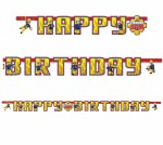 Narozeninová girlanda Požárník Sam 180 cm x 15 cm Amscan Narozeninová girlanda Požárník Sam 180 cm x 15 cm Amscan