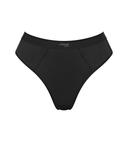 Dámská tanga EVER Ease String - BLACK - černá 0004 - SLOGGI BLACK S