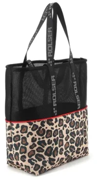 Rolser Urban WILD Bag nákupní taška leopardí vzor / Nákupní taška / objem 30 l