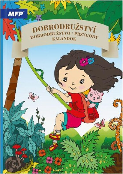 Omalovánky A4 Dobrodružství 210x276mm/32