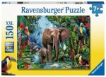 Ravensburger 129010 Safari zvířata 150 dílků