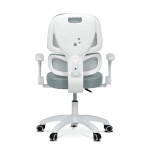 Dětská židle, výškově nastavitelná, zelená síťovina, KA-K1063 GRN