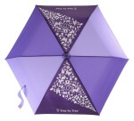 Dětský skládací deštník s magickým efektem, Purple