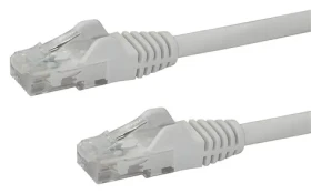 StarTech bílá / Patch kabel UTP CAT6 / 1 m / RJ-45 / PoE (N6PATC1MWH)