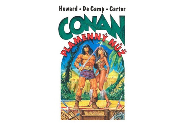 Conan Plamenný nůž - Lin Carter