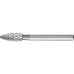 PFERD 21214183 frézovací kolík tvrdokov Špičatý kužel Délka 41 mm Vnější Ø 3 mm Pracovní délka 11 mm Ø hřídele 3 mm 1 ks