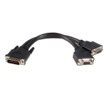StarTech DMS-59 na 2x VGA černá / Redukce / 0,2 m (DMSVGAVGA1)