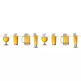 Ptakoviny.cz Girlanda pivo - Beer 600 cm