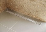 HANSGROHE - RainDrain Original Lineární sprchový žlab 120 cm, s roštem, kartáčovaná nerezová ocel 56201800