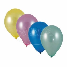 Dortisimo Wimex balónky metalické barevné 25 cm (10 ks)