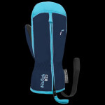 REUSCH dětské nepromokavé zimní rukavice Ben Mitten s jedním prstem tmavě modré (62/85/408/4503) II