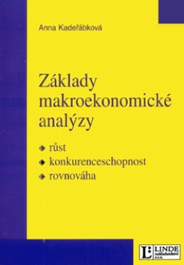 Linde a.s. Základy makroekonomické analýzy - Anna Kadeřábková