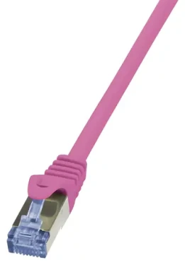LogiLink růžová / Patch kabel / Cat6a / S/FTP / RJ-45 / 3 m (CQ3069S)