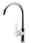NOVASERVIS - Dřezová stojánková baterie ALGEO SQUARE chrom BAQ4
