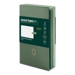 Čtvrtletní denní plánovač, tečkovaný, Pocket A6, 2027, 4ks, Shades of Green, anglicky
