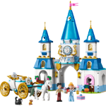 LEGO® │ Disney Princess 43275 Popelčin zámek a kočár s koňmi
